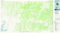 Camp Wood Texas Historical topographic map, 1:100000 scale, 30 X 60 Minute, Year 1985