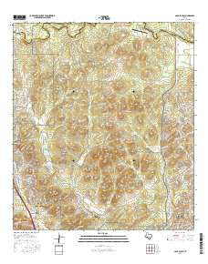 Camp Bullis Texas Current topographic map, 1:24000 scale, 7.5 X 7.5 Minute, Year 2016