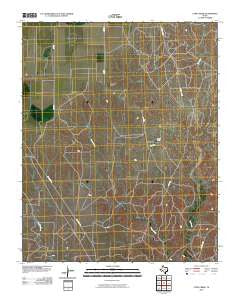 Camp Creek Texas Historical topographic map, 1:24000 scale, 7.5 X 7.5 Minute, Year 2010