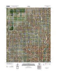 Camp Creek Texas Historical topographic map, 1:24000 scale, 7.5 X 7.5 Minute, Year 2012