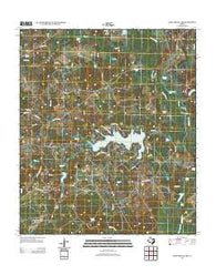 Camp Creek Lake Texas Historical topographic map, 1:24000 scale, 7.5 X 7.5 Minute, Year 2013