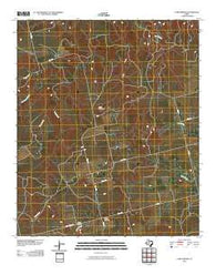 Camp Springs Texas Historical topographic map, 1:24000 scale, 7.5 X 7.5 Minute, Year 2010