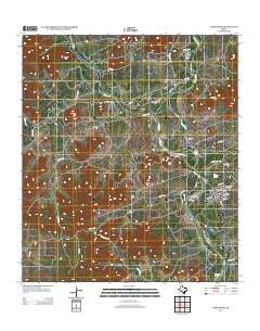 Camp Wood Texas Historical topographic map, 1:24000 scale, 7.5 X 7.5 Minute, Year 2013