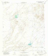 Campo Grande Mountain Texas Historical topographic map, 1:24000 scale, 7.5 X 7.5 Minute, Year 1972