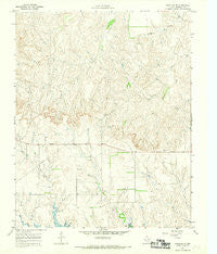 Canadian SE Texas Historical topographic map, 1:24000 scale, 7.5 X 7.5 Minute, Year 1967