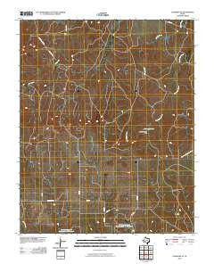Canadian SE Texas Historical topographic map, 1:24000 scale, 7.5 X 7.5 Minute, Year 2010