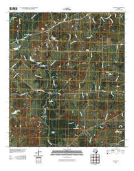 Canary Texas Historical topographic map, 1:24000 scale, 7.5 X 7.5 Minute, Year 2010
