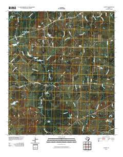 Canary Texas Historical topographic map, 1:24000 scale, 7.5 X 7.5 Minute, Year 2010