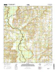 Canary Texas Current topographic map, 1:24000 scale, 7.5 X 7.5 Minute, Year 2016