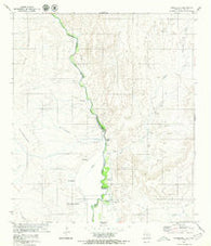 Candelaria Texas Historical topographic map, 1:24000 scale, 7.5 X 7.5 Minute, Year 1979