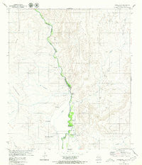 Candelaria Texas Historical topographic map, 1:24000 scale, 7.5 X 7.5 Minute, Year 1979