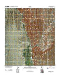 Candelaria Texas Historical topographic map, 1:24000 scale, 7.5 X 7.5 Minute, Year 2012