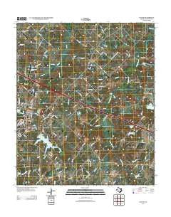 Canton Texas Historical topographic map, 1:24000 scale, 7.5 X 7.5 Minute, Year 2012