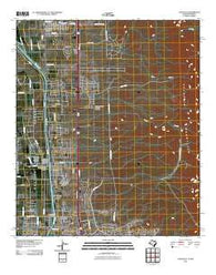 Canutillo Texas Historical topographic map, 1:24000 scale, 7.5 X 7.5 Minute, Year 2010