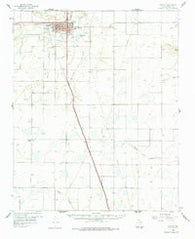 Canyon Texas Historical topographic map, 1:62500 scale, 15 X 15 Minute, Year 1960