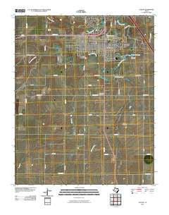Canyon Texas Historical topographic map, 1:24000 scale, 7.5 X 7.5 Minute, Year 2010