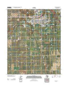 Canyon Texas Historical topographic map, 1:24000 scale, 7.5 X 7.5 Minute, Year 2012