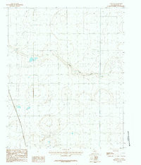 Canyon SE Texas Historical topographic map, 1:24000 scale, 7.5 X 7.5 Minute, Year 1984