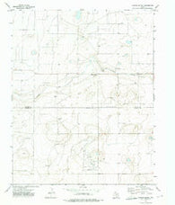 Canyon School Texas Historical topographic map, 1:24000 scale, 7.5 X 7.5 Minute, Year 1973