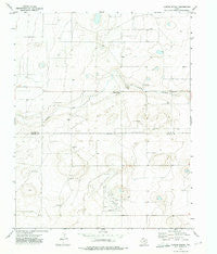 Canyon School Texas Historical topographic map, 1:24000 scale, 7.5 X 7.5 Minute, Year 1973