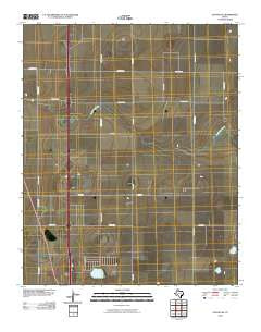 Canyon SE Texas Historical topographic map, 1:24000 scale, 7.5 X 7.5 Minute, Year 2010