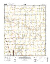 Canyon SE Texas Current topographic map, 1:24000 scale, 7.5 X 7.5 Minute, Year 2016