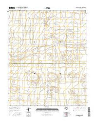 Canyon School Texas Current topographic map, 1:24000 scale, 7.5 X 7.5 Minute, Year 2016