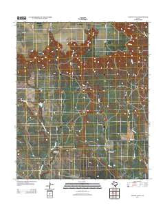 Canyon Valley Texas Historical topographic map, 1:24000 scale, 7.5 X 7.5 Minute, Year 2012