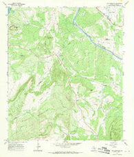 Cap Mountain Texas Historical topographic map, 1:24000 scale, 7.5 X 7.5 Minute, Year 1967
