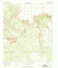 Cap Rock Texas Historical topographic map, 1:24000 scale, 7.5 X 7.5 Minute, Year 1966
