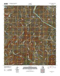 Cap Mountain Texas Historical topographic map, 1:24000 scale, 7.5 X 7.5 Minute, Year 2010