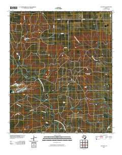 Cap Rock Texas Historical topographic map, 1:24000 scale, 7.5 X 7.5 Minute, Year 2010