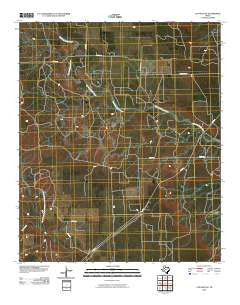 Cap Rock SE Texas Historical topographic map, 1:24000 scale, 7.5 X 7.5 Minute, Year 2010