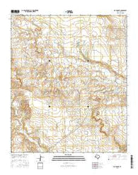 Cap Rock SE Texas Current topographic map, 1:24000 scale, 7.5 X 7.5 Minute, Year 2016