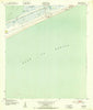 Caplen Texas Historical topographic map, 1:24000 scale, 7.5 X 7.5 Minute, Year 1943