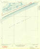 Caplen Texas Historical topographic map, 1:31680 scale, 7.5 X 7.5 Minute, Year 1933