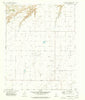 Capps Switch NW Texas Historical topographic map, 1:24000 scale, 7.5 X 7.5 Minute, Year 1974