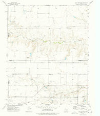 Capps Switch SE Texas Historical topographic map, 1:24000 scale, 7.5 X 7.5 Minute, Year 1974