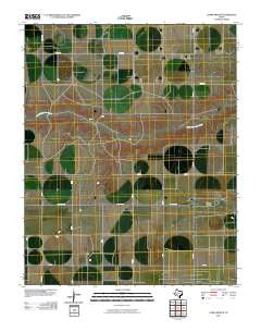 Capps Switch Texas Historical topographic map, 1:24000 scale, 7.5 X 7.5 Minute, Year 2010