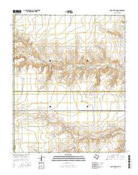 Capps Switch SE Texas Current topographic map, 1:24000 scale, 7.5 X 7.5 Minute, Year 2016