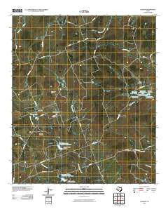Caradan Texas Historical topographic map, 1:24000 scale, 7.5 X 7.5 Minute, Year 2010