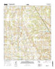 Caradan Texas Current topographic map, 1:24000 scale, 7.5 X 7.5 Minute, Year 2016