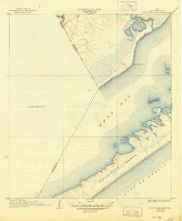 Carancahua Lake Texas Historical topographic map, 1:31680 scale, 7.5 X 7.5 Minute, Year 1933