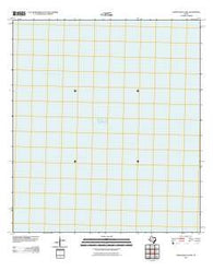Carancahua Pass Texas Historical topographic map, 1:24000 scale, 7.5 X 7.5 Minute, Year 2010