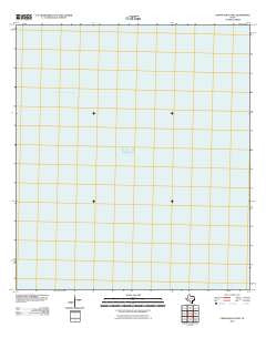 Carancahua Pass Texas Historical topographic map, 1:24000 scale, 7.5 X 7.5 Minute, Year 2010