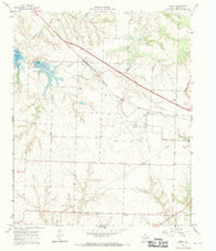 Carey Texas Historical topographic map, 1:24000 scale, 7.5 X 7.5 Minute, Year 1967