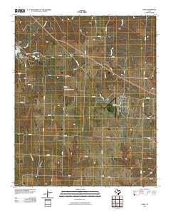 Carey Texas Historical topographic map, 1:24000 scale, 7.5 X 7.5 Minute, Year 2010