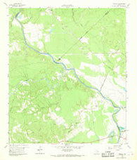 Carlisle Texas Historical topographic map, 1:24000 scale, 7.5 X 7.5 Minute, Year 1960