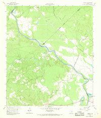 Carlisle Texas Historical topographic map, 1:24000 scale, 7.5 X 7.5 Minute, Year 1960