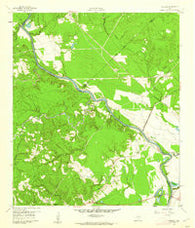 Carlisle Texas Historical topographic map, 1:24000 scale, 7.5 X 7.5 Minute, Year 1960